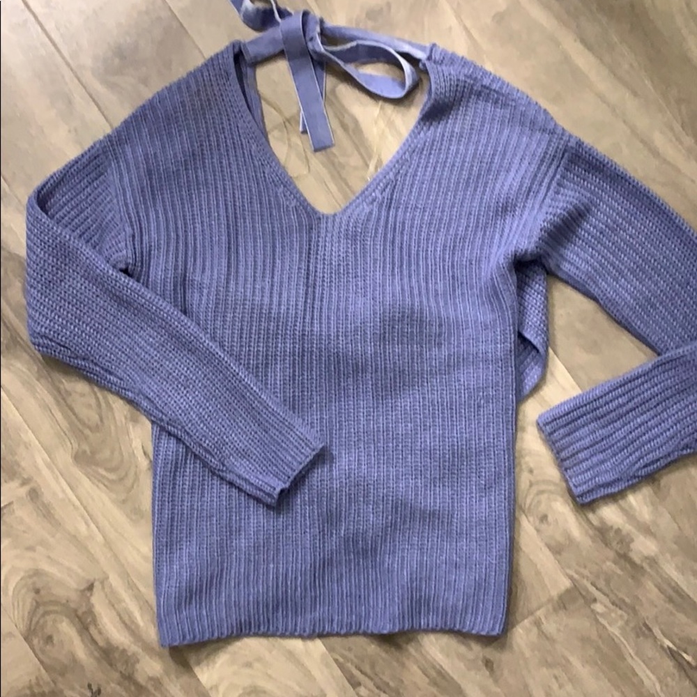 Super warm comfy blue sweater/ shirt